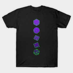 RPG Dice Gaming Addict T-Shirt